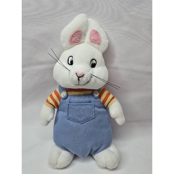 Ty Toys Ty Beanie Babies Max The Bunny Max Ruby Plush Cartoon 